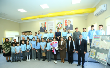 İdman liseyində Beynəlxalq Ana Dili Gününə həsr olunmuş tədbir keçirilib – FOTO