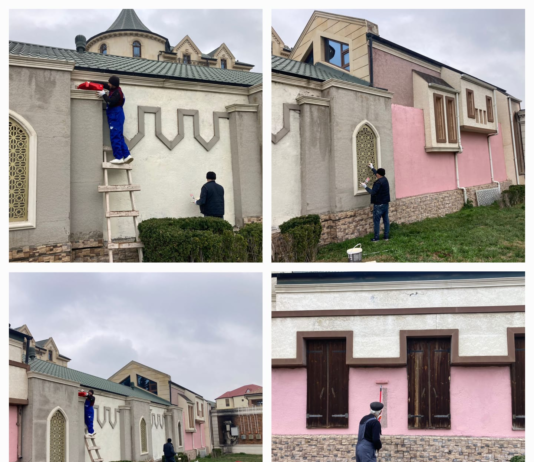 Binəqədidə abadlıq-quruculuq işləri aparılır – Foto