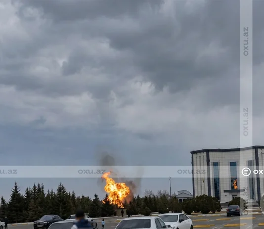 İran Naxçıvanı vurdu – Video