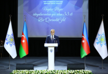 Binəqədidə “Heydər Əliyev ideyalarından güc alan 33 il: Bir qərinəlik yol” adlı tədbir keçirilib – FOTO