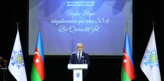 Binəqədidə “Heydər Əliyev ideyalarından güc alan 33 il: Bir qərinəlik yol” adlı tədbir keçirilib – FOTO