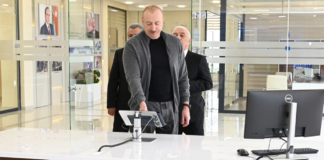 Prezident İlham Əliyev açılışda iştirak etdi – Foto