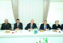 Binəqədidə qazilər və şəhid ailələri ilə görüş keçirilib – Foto