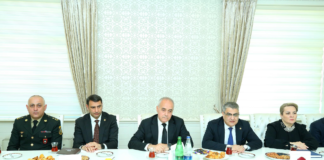 Binəqədidə qazilər və şəhid ailələri ilə görüş keçirilib – Foto