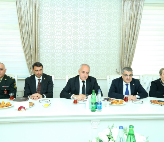 Binəqədidə qazilər və şəhid ailələri ilə görüş keçirilib – Foto