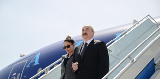 Prezident İlham Əliyev xanımı ilə Türkiyədədir – Foto