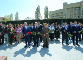 Binəqədidə Zərifə Əliyevanın xatirəsi anıldı – Foto