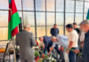 Binəqədidə şəhidin məzarı ziyarət olunub – Foto