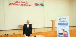 Elxan Allahverdiyevin 28 May qəsəbə sakinləri ilə səyyar qəbulu keçirilib – FOTO
