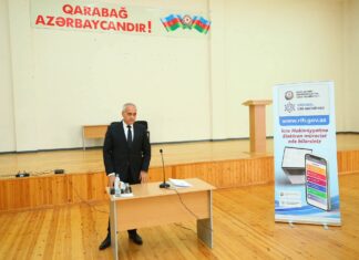 Elxan Allahverdiyevin 28 May qəsəbə sakinləri ilə səyyar qəbulu keçirilib – FOTO