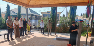 Binəqədidə şəhid Cavid Paşazadənin məzarı ziyarət olunub – Foto