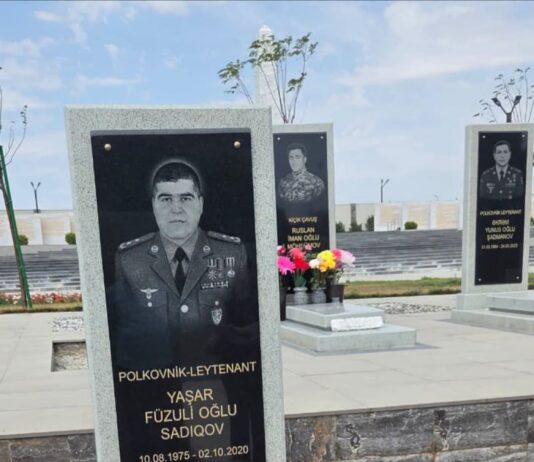 Binəqədinin qəhrəman oğlu – şəhid polkovnik-leytenant Sadıqov Yaşar Füzuli oğlu
