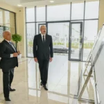 Prezident İlham Əliyev açılışda – Foto