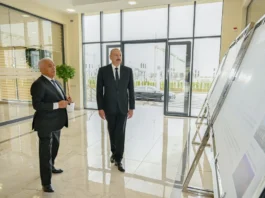 Prezident İlham Əliyev açılışda – Foto