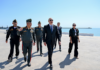 Prezident İlham Əliyev Hərbi Dəniz Qüvvələrində olub – Foto