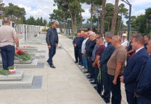 Binəqədidə Vətən müharibəsi şəhidi Həmdəm Ağayevin xatirəsi anılıb – Foto