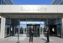 Prezident İlham Əliyev “SABAH.city”nin açılışında – Foto