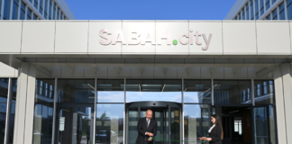 Prezident İlham Əliyev “SABAH.city”nin açılışında – Foto