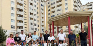 Binəqədidə Anım Günü ilə bağlı ağacəkmə aksiyası təşkil olunub